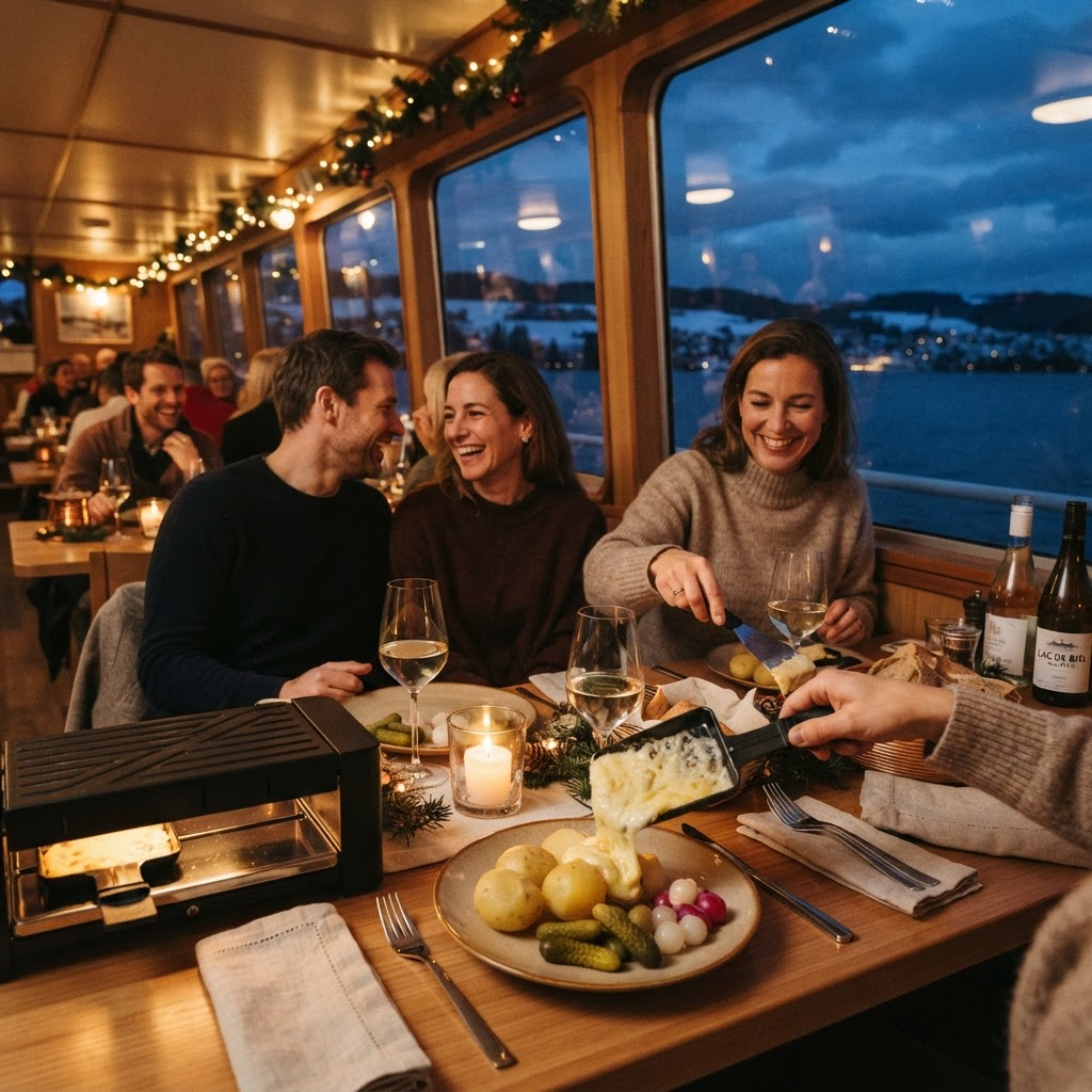 Raclette-Schiff Bielersee – Bielerseerundfahrt ab Biel/Bienne